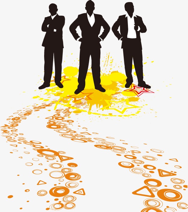 626x707 Silhouette Business People,the Three Pillars, Sketch, Business