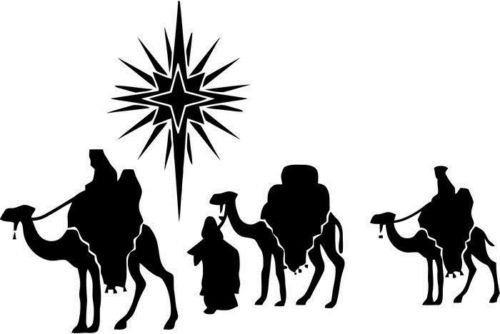 Three Wise Men Silhouette at GetDrawings | Free download