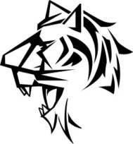 Tiger Face Silhouette at GetDrawings | Free download