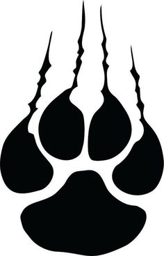 236x368 Cougar Paw Print Silhouette Clip Art. Download Free Versions