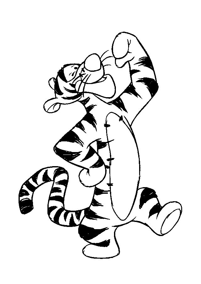 Tigger Silhouette at GetDrawings | Free download