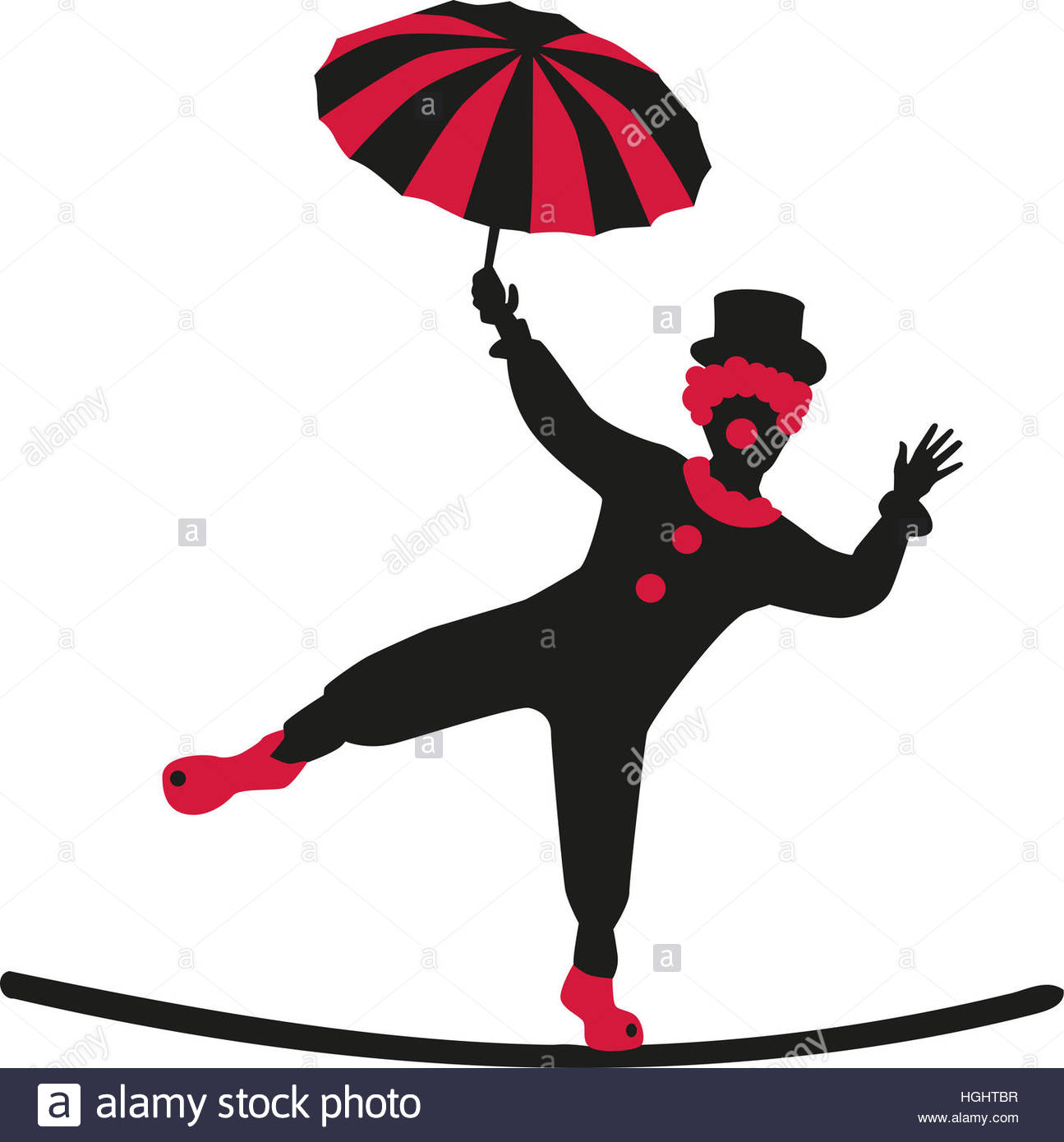 1295x1390 Clown Clipart Tightrope