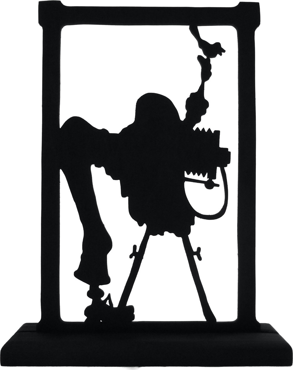 1000x1265 Old Time Photographer Handmade Wood Display Silhouette