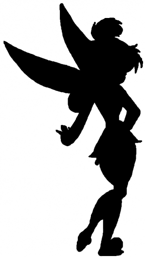 Tinker Bell Silhouette at GetDrawings | Free download