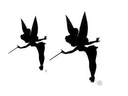 259x194 Tinkerbell Silhouette Tattoo