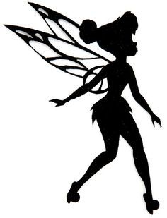 Tinkerbell Silhouette Vector at GetDrawings | Free download