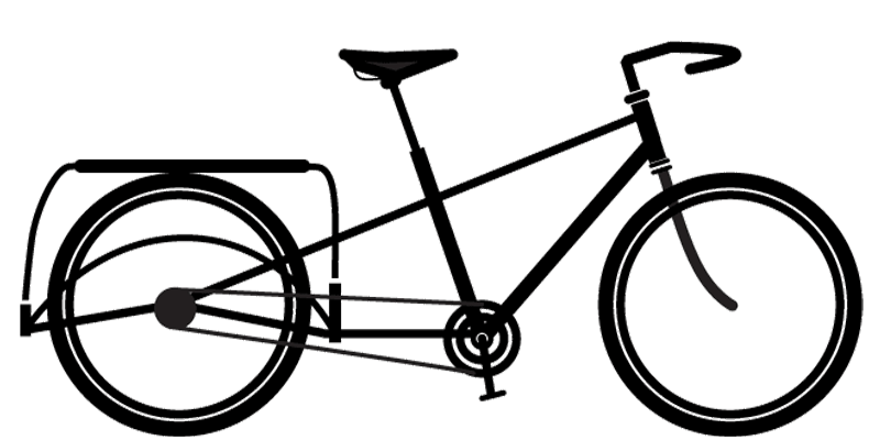 800x400 Periera Cargo Bike Silhouette, For The Bike Tire Pressure App