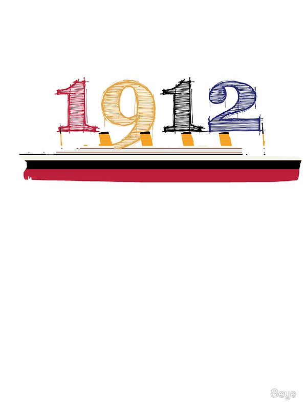 600x800 Titanic Silhouette 1912 Stickers By 8eye Redbubble