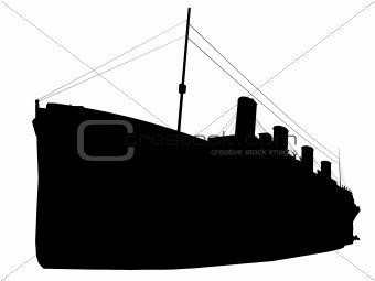340x255 Image 4610824 Titanic Silhouette From Crestock Stock Photos