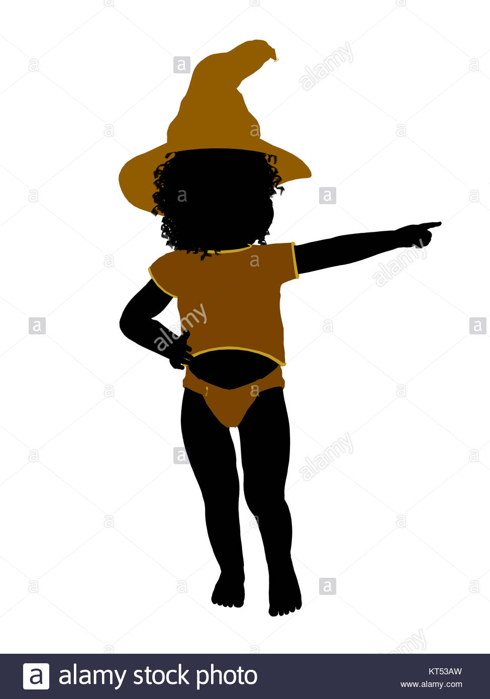 975x1390fricanmeircan Female Halloween Infant Toddler Silhouette On