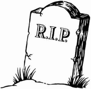 300x295 Tombstone Clipart Black And White