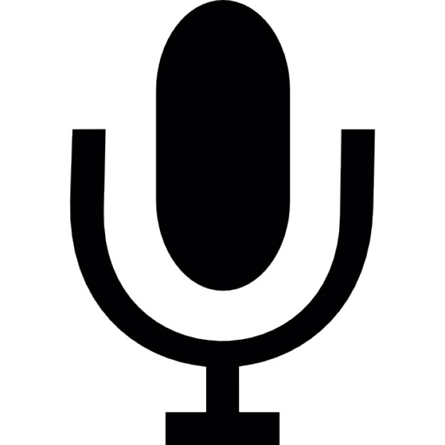 626x626 Microphone Sound Tool Silhouette Icons Free Download