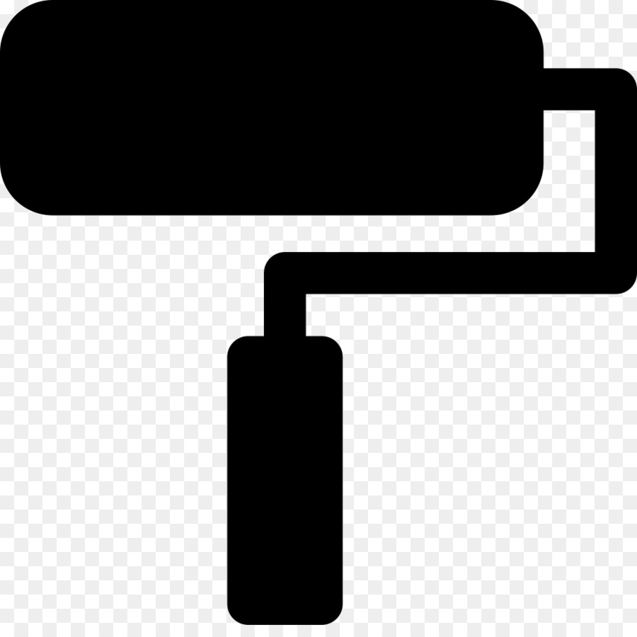 900x900 Paint Rollers Silhouette Tool