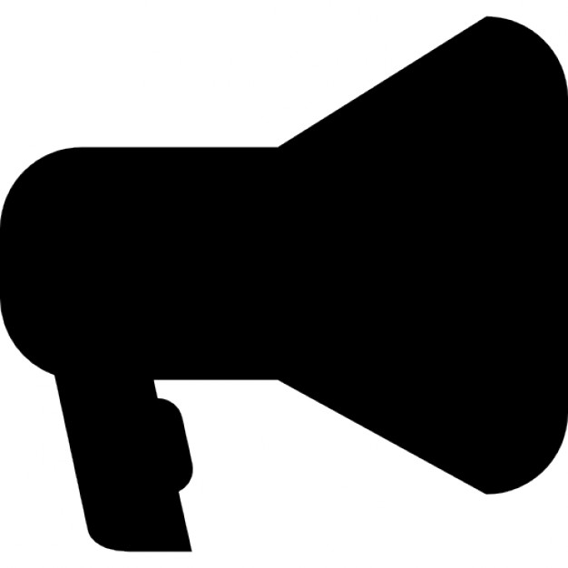 626x626 Amplification Tool Silhouette In Black Icons Free Download