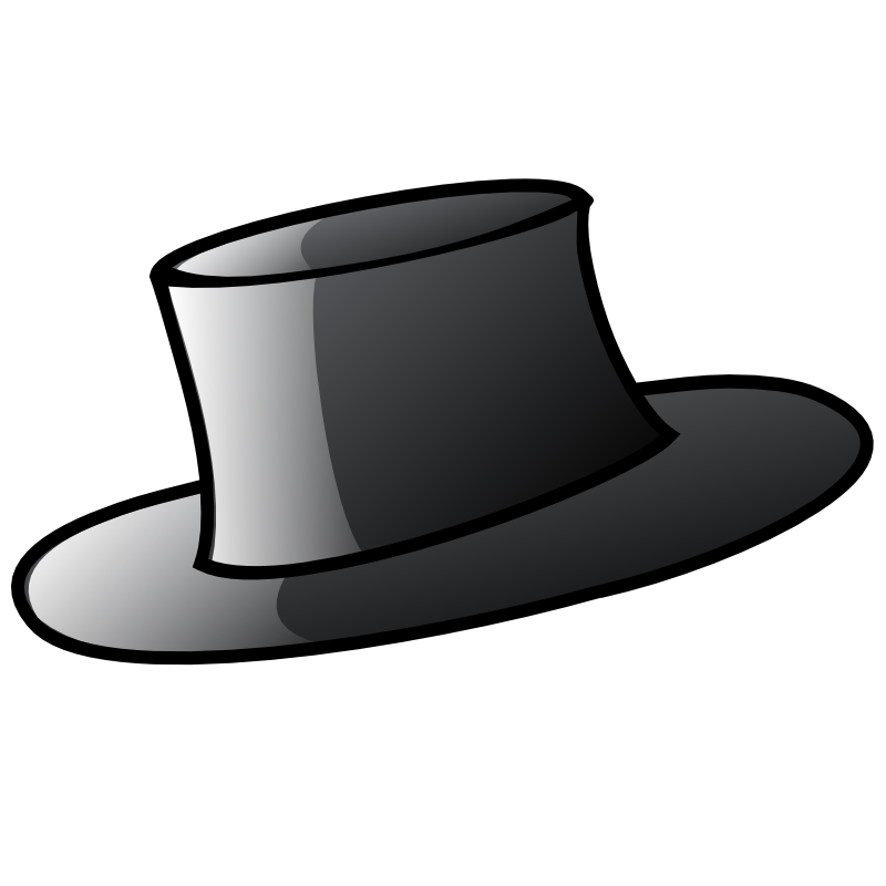 800x800 Man In Top Hat Silhouette Images Pictures