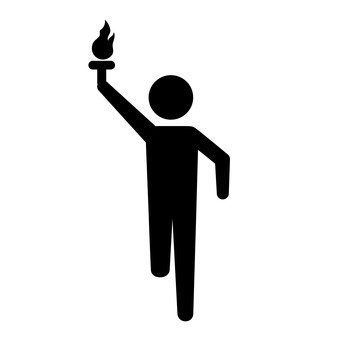 340x340 Free Silhouettes Athlete