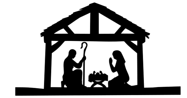 650x340 Nativity Scene Silhouette Decals4all, The 1 Stop Online Shop