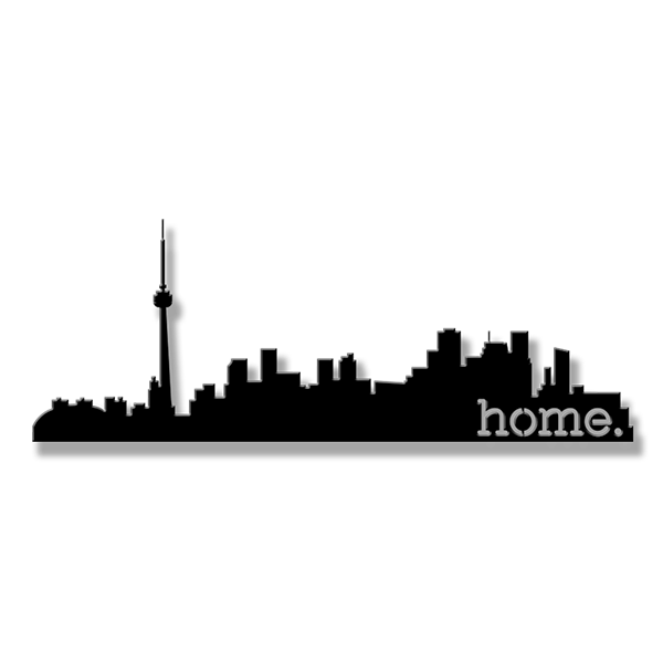 600x600 Toronto Skyline Silhouette