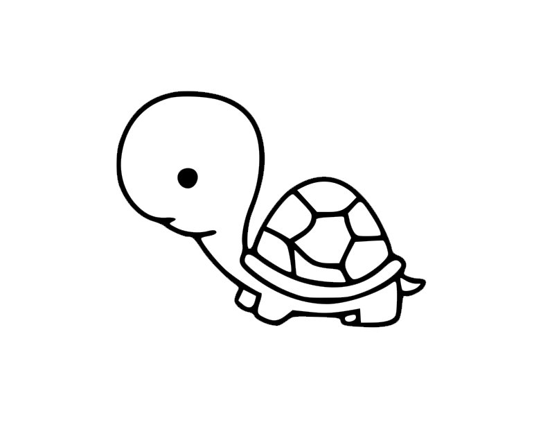 Tortoise Silhouette at GetDrawings | Free download