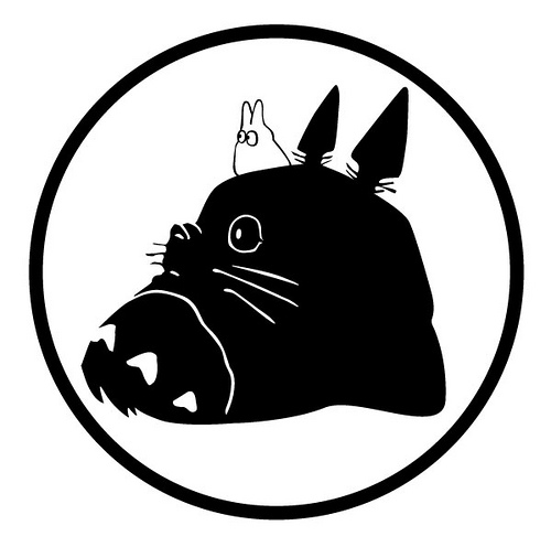 500x496 Beans + Ink Totoro