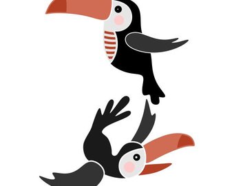 340x270 Toucan Silhouette Etsy