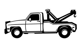 Tow Truck Silhouette at GetDrawings | Free download