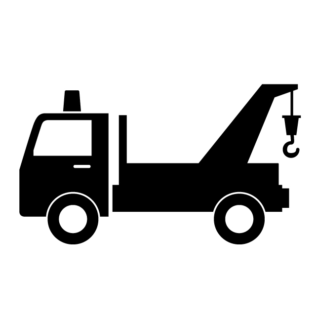 Tow Truck Silhouette at GetDrawings | Free download