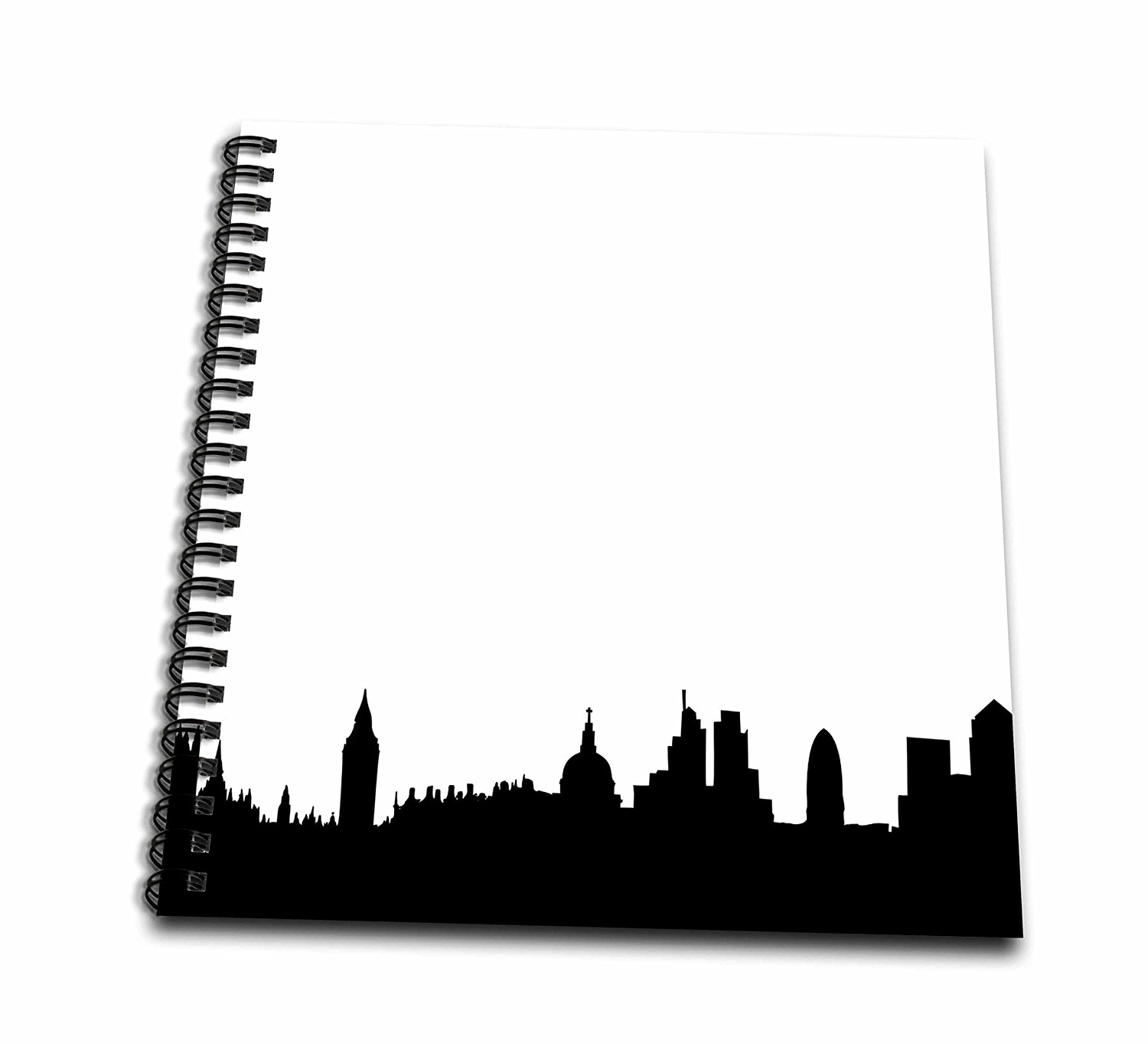 1500x1363 Buy Kappier Black And White London Skyline Silhouette