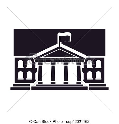 450x470 Town Hall Clipart