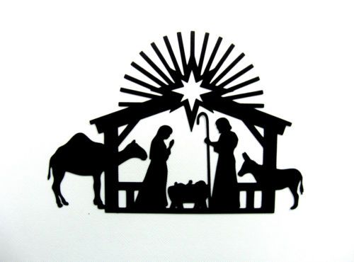 500x370 28 Best Christmas Silhouettes Images On Christmas