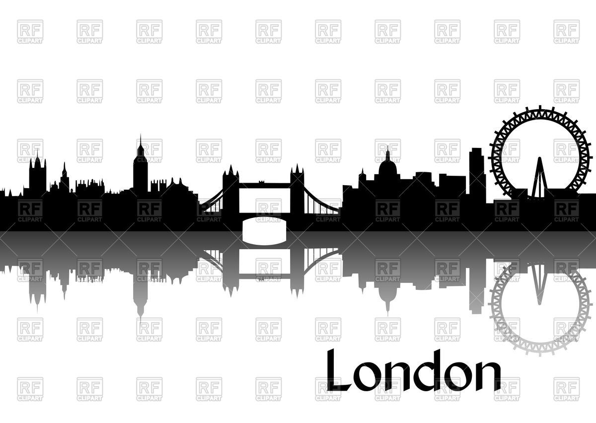 1200x852 Silhouette Of Cityscape Of London