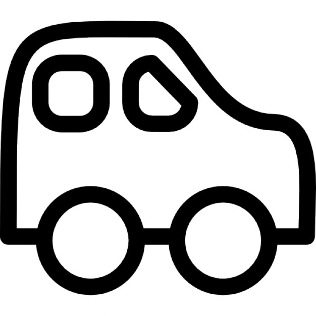 626x626 Car Baby Toy Outline Icons Free Download
