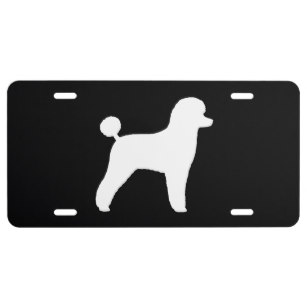 307x307 Poodle License Plates Zazzle