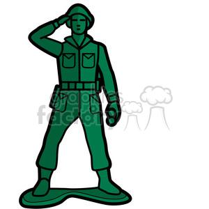 300x300 Royalty Free Toy Soldier Illustration Graphic 398056 Vector Clip