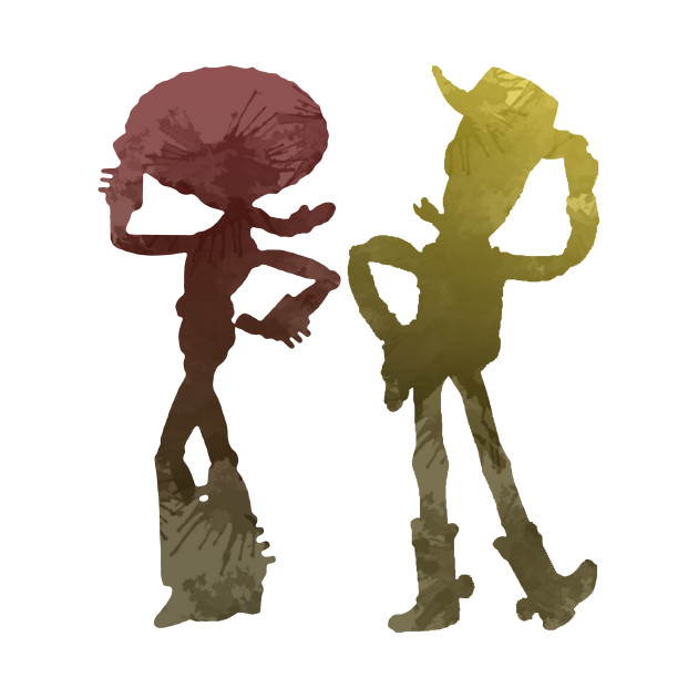 630x630 Cowgirl And Cowboy Inspired Silhouette