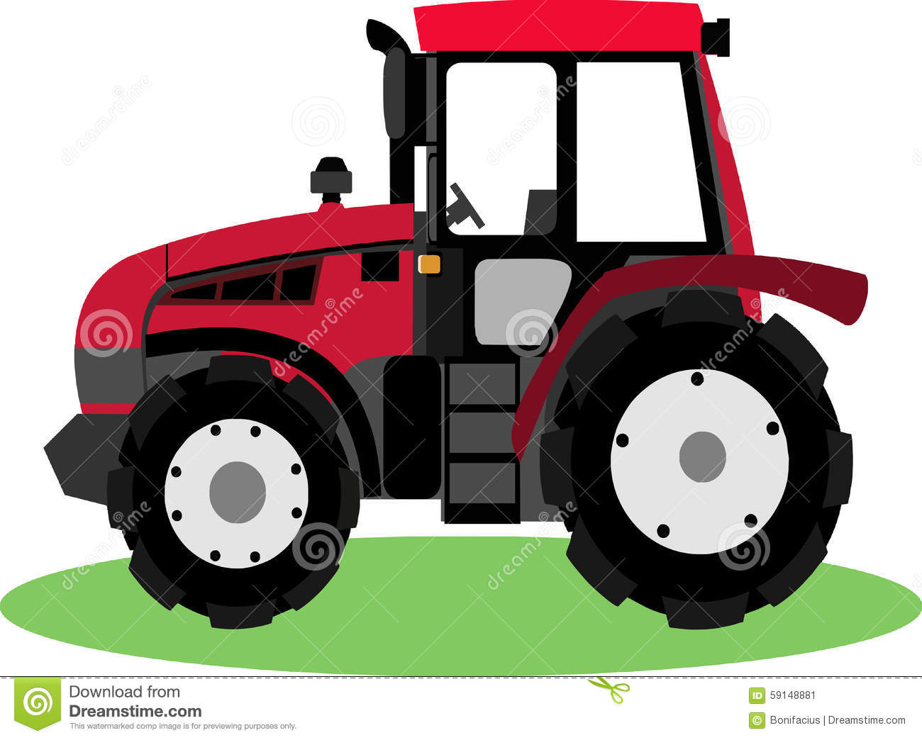 1300x1044 Tractor Silhouette