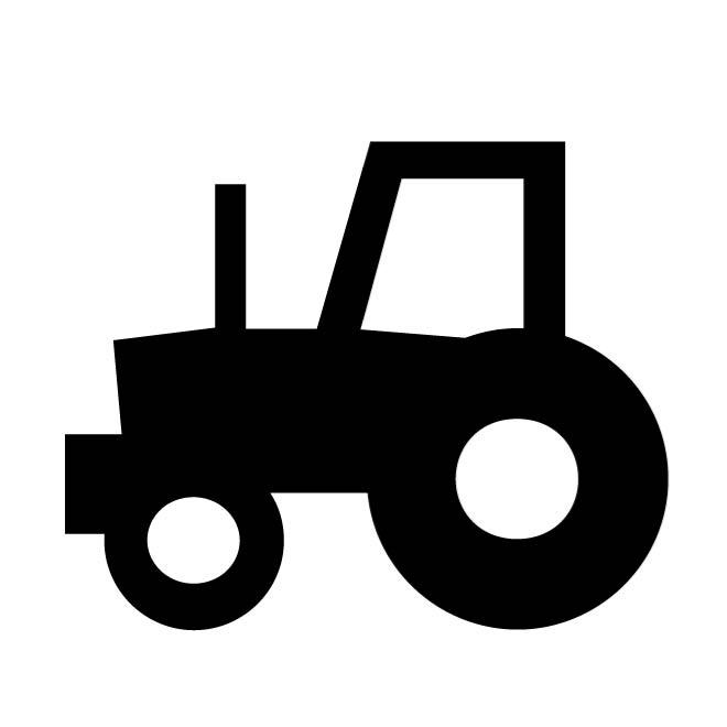 660x660 Tractor Silhouette