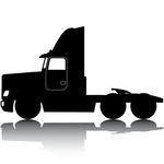 150x150 Semi Truck Silhouette Cliparts