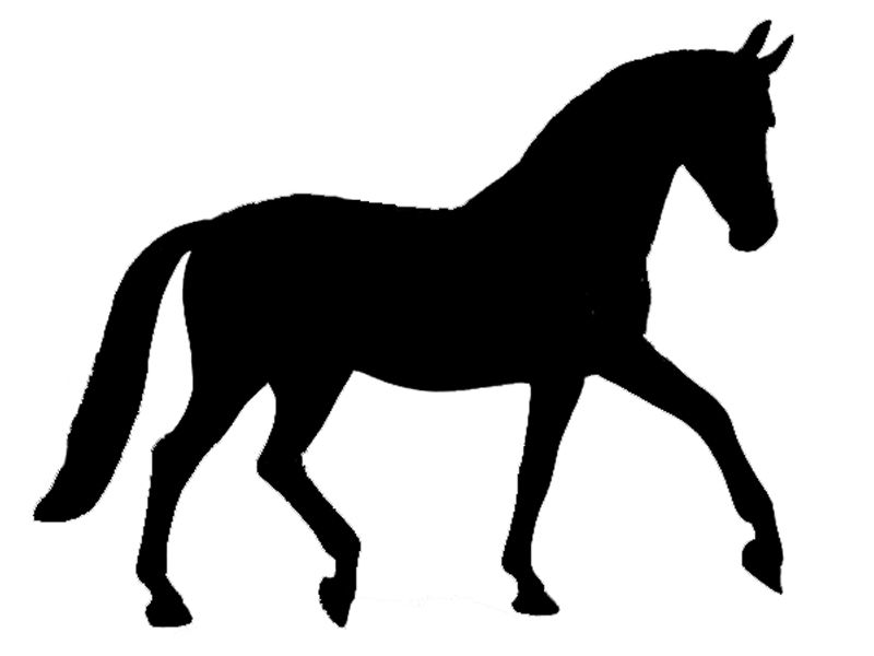 800x600 Free Western Pleasure Horse Silhouette, Hanslodge Clip Art Collection