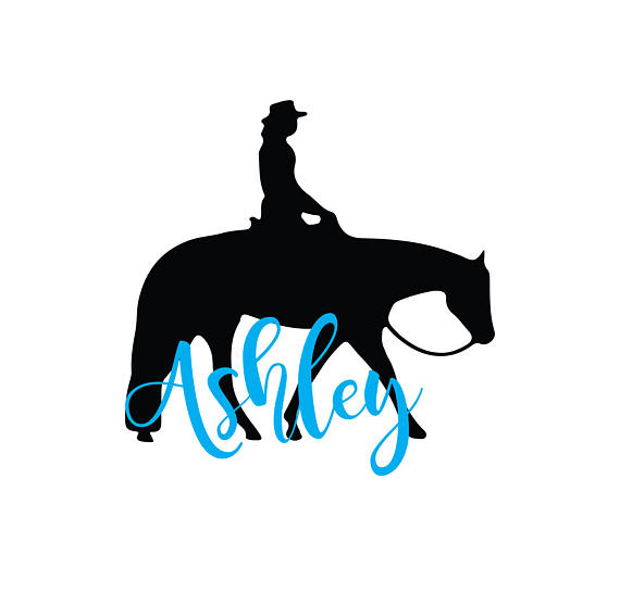 570x557 Western Pleasure Horse Download, Unique Equestrian Svg, Dxf, Eps
