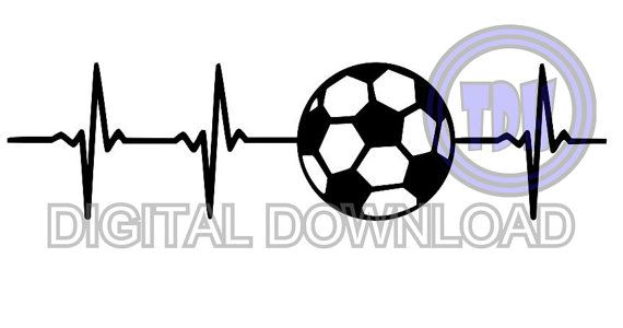 570x300 Digital Download Soccer Heartbeat Svg Dxf By Threedegreehobbies