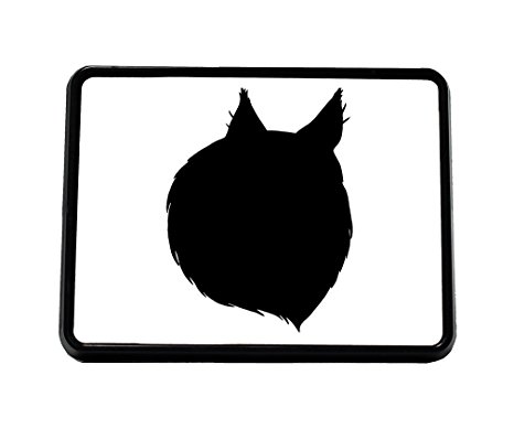 466x389 Style In Print Norwegian Forest Cat Head Silhouette