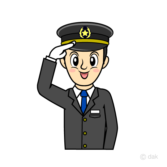 540x540 Free Train Driver Conductor Clip Art Cartoon