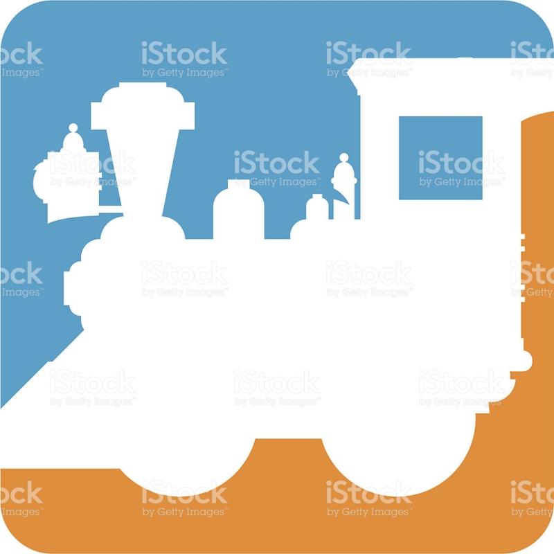 800x800 Train Silhouette Clipart