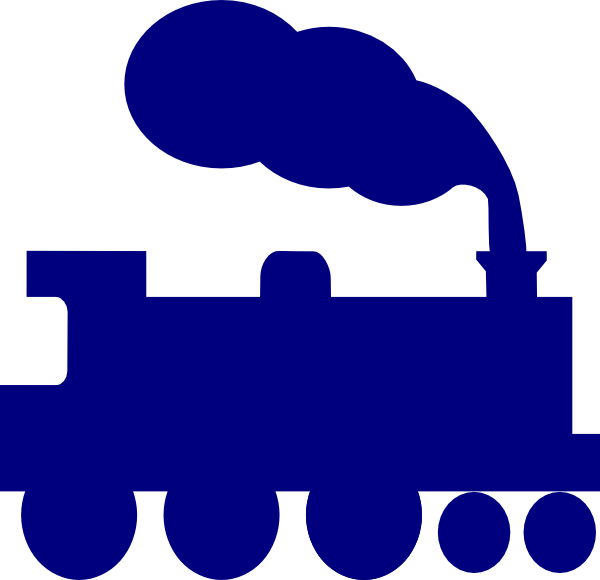 600x580 Train Silhouette Clip Art