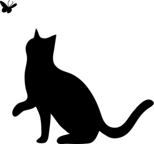 300x281 Cat Silhouette Clip Art Amp Look At Cat Silhouette Clip Art Clip Art