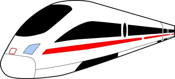 600x272 Train Clip Art Free Vector 4vector