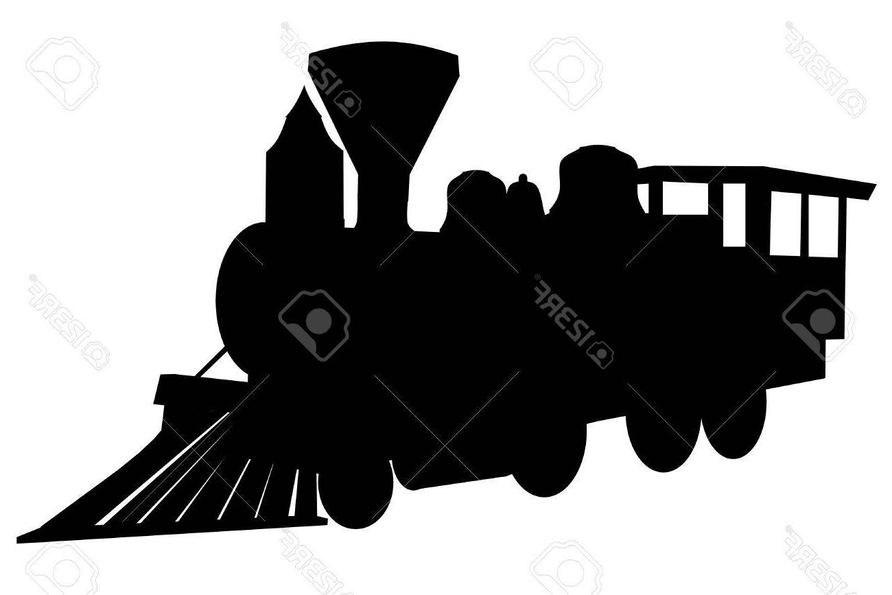 1300x867 Best Locomotive Train Silhouette Library