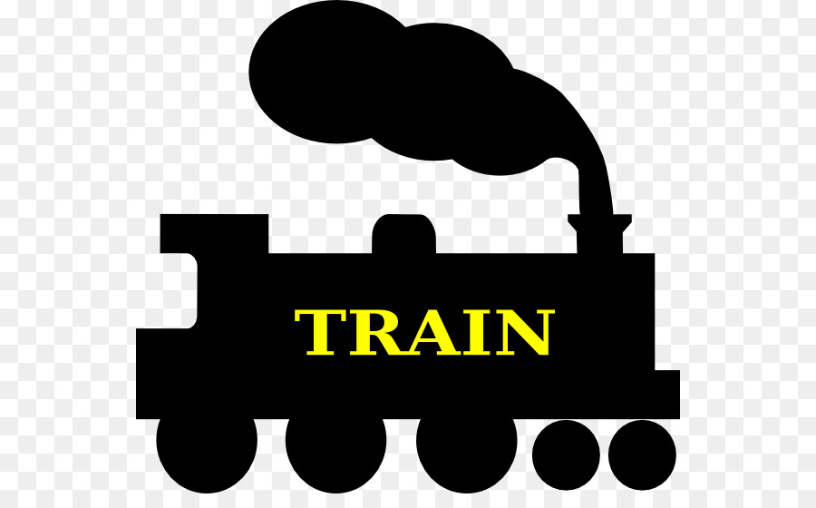 900x560 Train Silhouette Steam Locomotive Track Clip Art