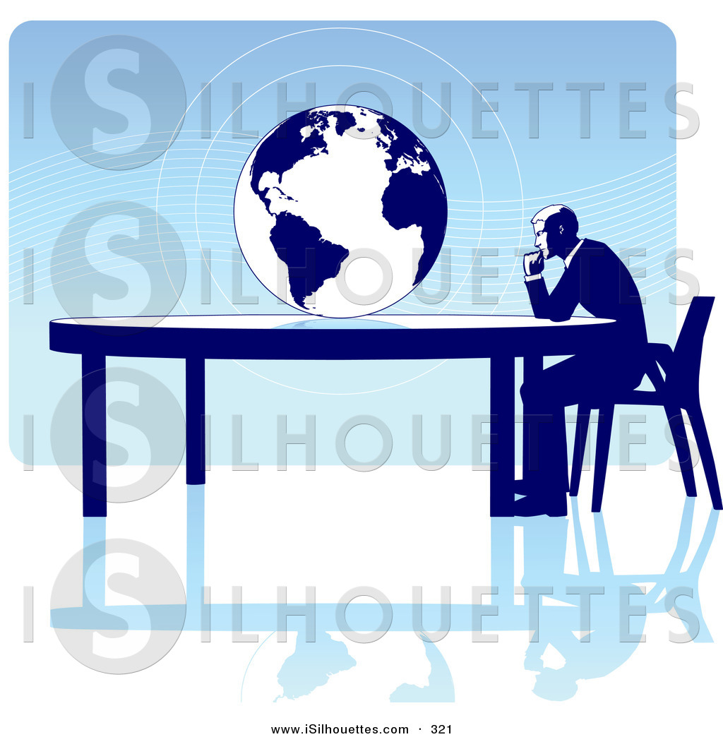 1024x1044 Silhouette Clipart Of A Thinking Businessman Seated